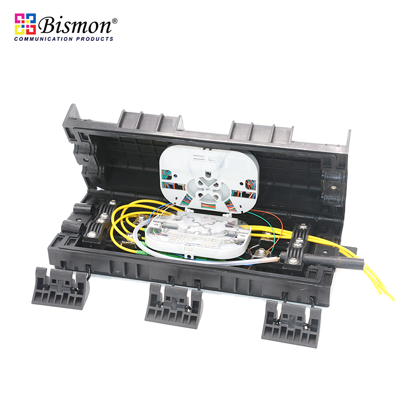 24-Core-Closure-inline-for-FTTX-Clamp-style-with-2xSC-adapter-Full